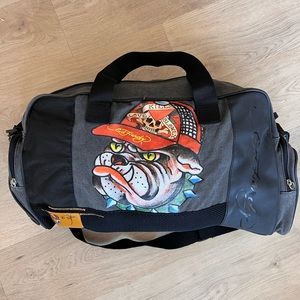 Vintage Ed Hardy “Love Kills Slowly” Duffel